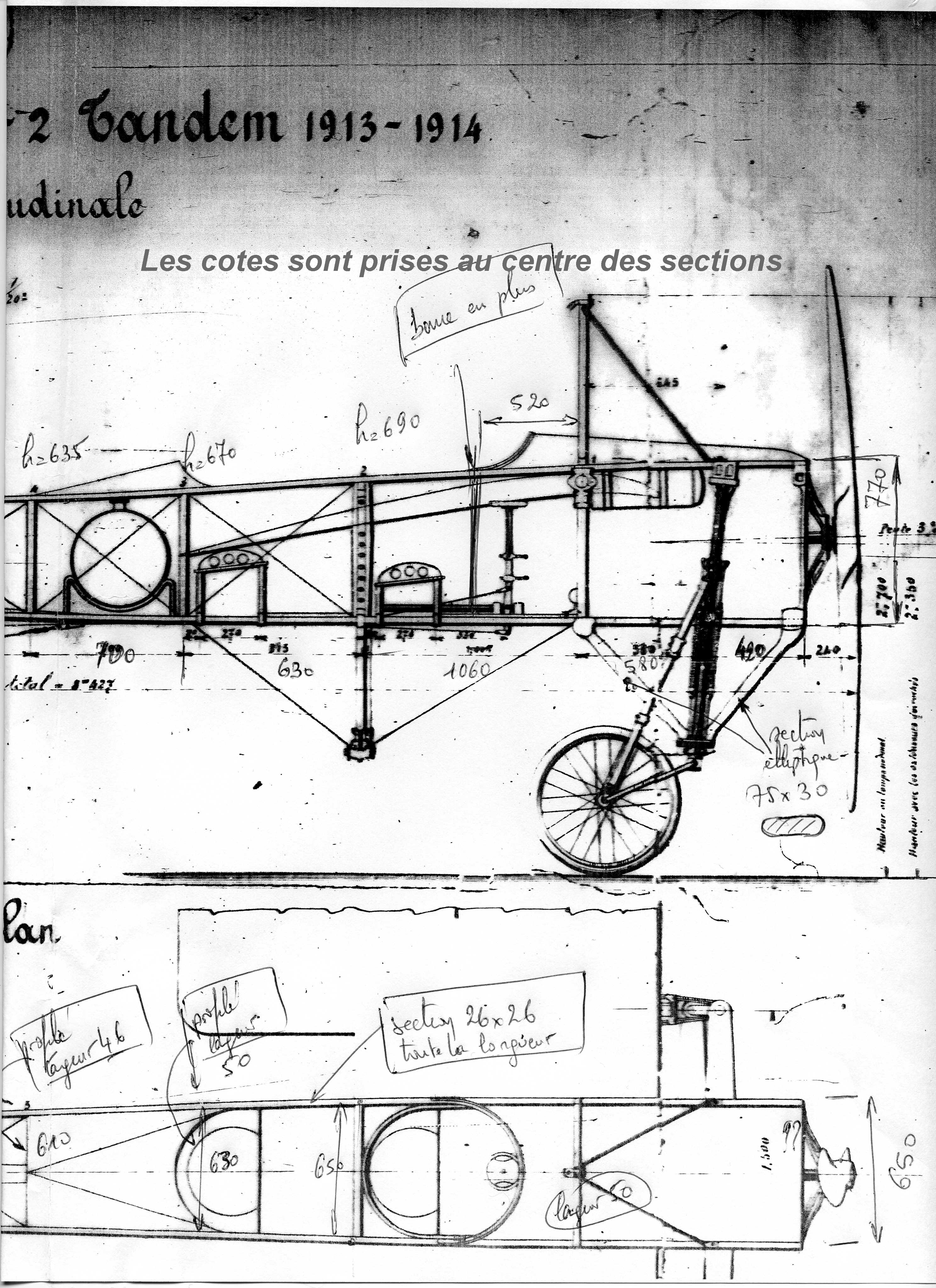 Maquette d'avion « Bleriot XI »